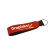 Neoprene Wrist Strap Floating Keychain | https://www.bestnamebadges.com
