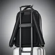 Samsonite® Classic Leather Business Backpack | https://www.bestnamebadges.com