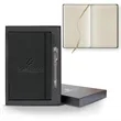 Tucson Flex Medio Lined Ivory Journal Gift Set | https://www.bestnamebadges.com