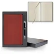Tucson Flex Medio Lined Ivory Journal Gift Set | https://www.bestnamebadges.com