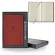 Tucson Flex Medio Lined Ivory Journal Gift Set | https://www.bestnamebadges.com