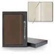 Tucson Flex Medio Lined Ivory Journal Gift Set | https://www.bestnamebadges.com