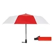 42'' Arc Auto Open Folding Umbrella | https://www.bestnamebadges.com