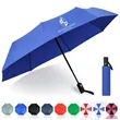 42'' Arc Auto Open Folding Umbrella | https://www.bestnamebadges.com