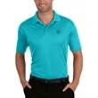 Blue Generation Men's Value Moisture Wicking Polo Shirts | https://www.bestnamebadges.com