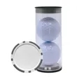 Golf Ball Tube with Poker Chip Ball Marker | https://www.bestnamebadges.com