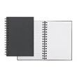 WireO Tucson Medio White Lined Pg Journal | https://www.bestnamebadges.com