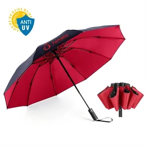 46" Arc Auto Open Inverted Folding Umbrella
