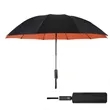 46" Arc Auto Open Inverted Folding Umbrella | https://www.bestnamebadges.com