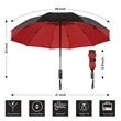 46" Arc Auto Open Inverted Folding Umbrella | https://www.bestnamebadges.com