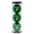 3 Colored Golf Balls Tube | https://www.bestnamebadges.com