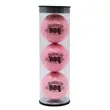 3 Colored Golf Balls Tube | https://www.bestnamebadges.com