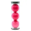 3 Colored Golf Balls Tube | https://www.bestnamebadges.com