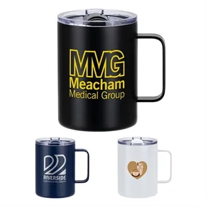 Camper 14 oz Eco-Friendly Vacuum Insulated Camp Mug | https://www.bestnamebadges.com