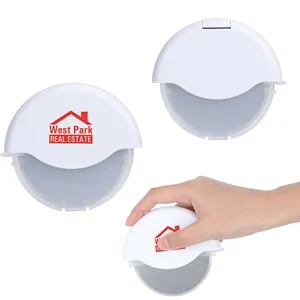 Firenza Pizza Cutter With Protective Cover | https://www.bestnamebadges.com