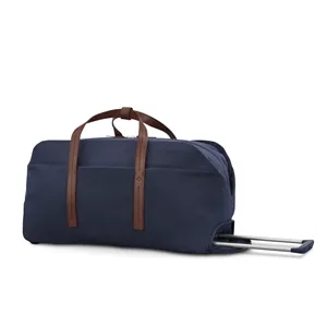 Samsonite® Recycled Virtuosa Wheeled Duffel Bag | https://www.bestnamebadges.com