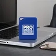 Retractable Charging Cable w/Phone Holder | https://www.bestnamebadges.com