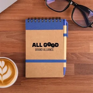 3" x 5" Eco Jotter w/Pen