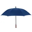 Auto Open Golf Umbrella with Wooden Handle | https://www.bestnamebadges.com