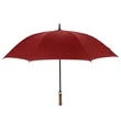 Auto Open Golf Umbrella with Wooden Handle | https://www.bestnamebadges.com