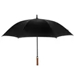 Auto Open Golf Umbrella with Wooden Handle | https://www.bestnamebadges.com