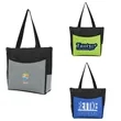 Pavilion Zippered Polyester Event Tote | https://www.bestnamebadges.com