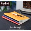5.5' x 8' FSC ® Recycled Mano Slim Meeting Journal | https://www.bestnamebadges.com