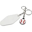 Retro Baseball Motel Keychain | https://www.bestnamebadges.com