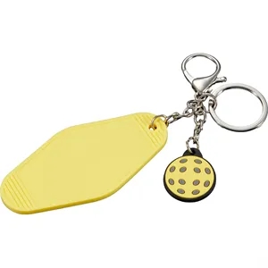 Pickleball Motel Keychain | https://www.bestnamebadges.com