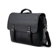 Samsonite® Classic Leather Flapover Bag | https://www.bestnamebadges.com