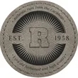2.5" Creekside Leatherette Round Adhesive Patch | https://www.bestnamebadges.com