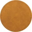 2.5" Creekside Leatherette Round Adhesive Patch | https://www.bestnamebadges.com