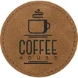 2.5" Creekside Leatherette Round Adhesive Patch | https://www.bestnamebadges.com