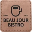 2.5" Creekside Leatherette Square Adhesive Patch | https://www.bestnamebadges.com