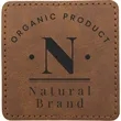 2.5" Creekside Leatherette Square Adhesive Patch | https://www.bestnamebadges.com