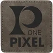2.5" Creekside Leatherette Square Adhesive Patch | https://www.bestnamebadges.com