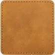 2.5" Creekside Leatherette Square Adhesive Patch | https://www.bestnamebadges.com