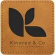2.5" Creekside Leatherette Square Adhesive Patch | https://www.bestnamebadges.com