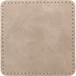 2.5" Creekside Leatherette Square Adhesive Patch | https://www.bestnamebadges.com