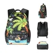 Custom Dye Sublimated Backpack ( 12.5'' x 6'' x 17'' ) | https://www.bestnamebadges.com