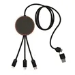 SCX Innovative Design™ 5-in-1 Bamboo 5W Wireless Charging... | https://www.bestnamebadges.com
