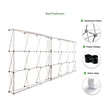 Pop Up Fabric Foldable Display- Premium Large Size Range | https://www.bestnamebadges.com