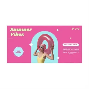 Pop Up Fabric Foldable Display w/Endcaps- Premium Size Range | https://www.bestnamebadges.com