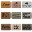 3" x 2" Creekside Leatherette Rectangle Patch with Adhesive | https://www.bestnamebadges.com