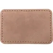 3" x 2" Creekside Leatherette Rectangle Patch with Adhesive | https://www.bestnamebadges.com