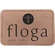 3" x 2" Creekside Leatherette Rectangle Patch with Adhesive | https://www.bestnamebadges.com