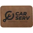 3" x 2" Creekside Leatherette Rectangle Patch with Adhesive | https://www.bestnamebadges.com