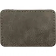 3" x 2" Creekside Leatherette Rectangle Patch with Adhesive | https://www.bestnamebadges.com