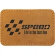 3" x 2" Creekside Leatherette Rectangle Patch with Adhesive | https://www.bestnamebadges.com