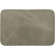 3" x 2" Creekside Leatherette Rectangle Patch with Adhesive | https://www.bestnamebadges.com